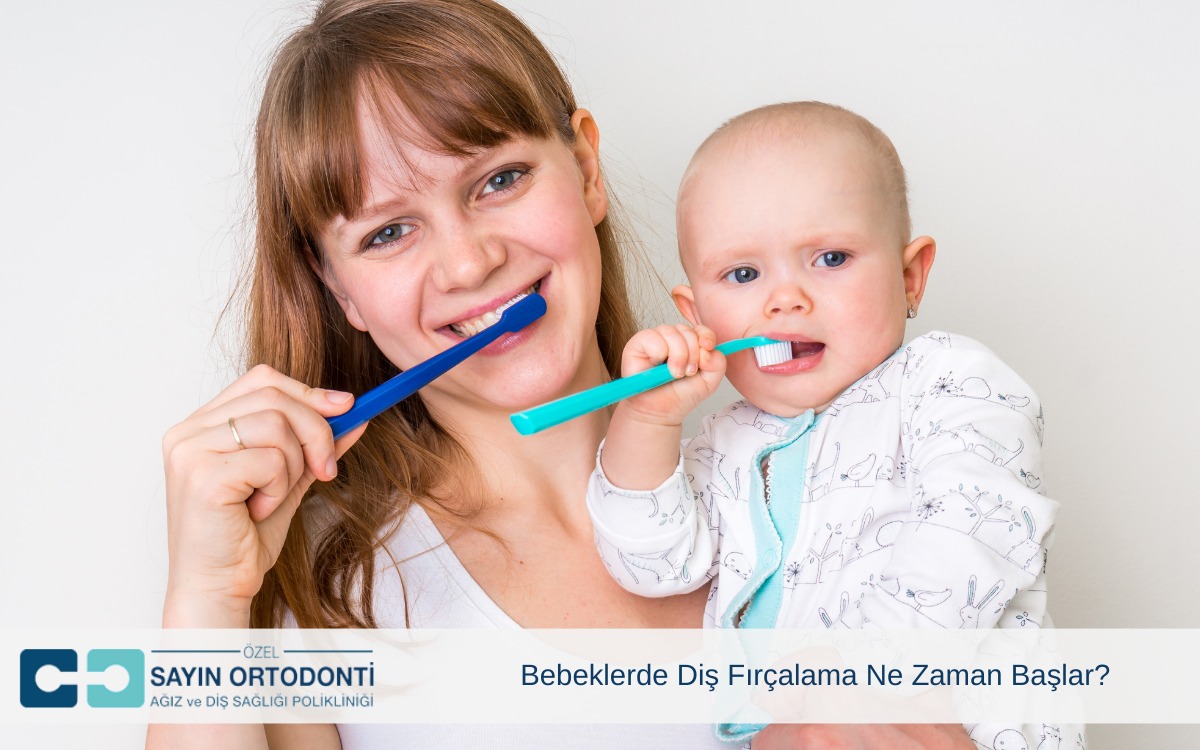 Bebeklerde Diş Fırçalama